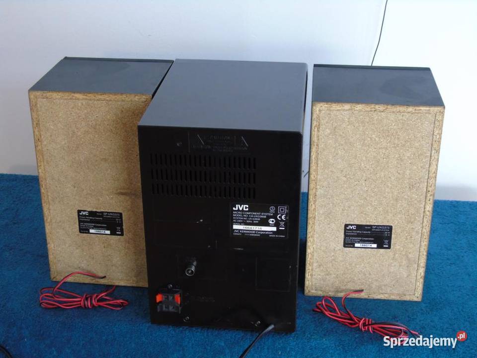 Wieża JVC CAUXG395 CD USB mp3 kolumny WYSYŁKA Jasło