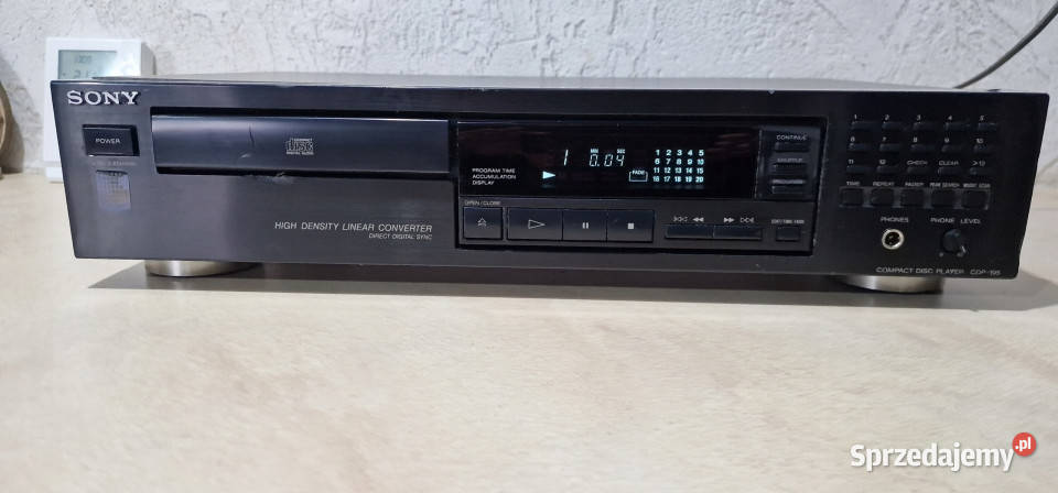 SONY odtwarzacz CD player CDP 195 CDP195 wielkopolskie Międzychód sprzedam