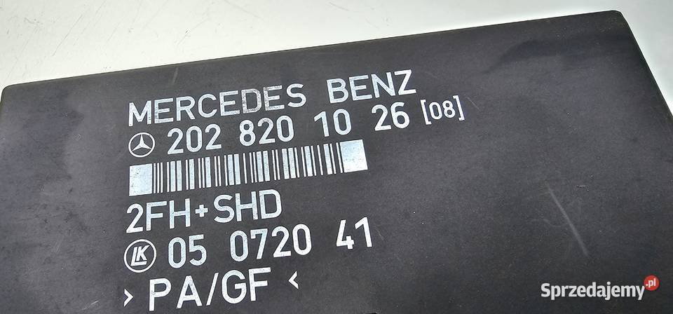 Moduł komfrotu mercedes w202 2028201026 Pozostałe wielkopolskie sprzedam