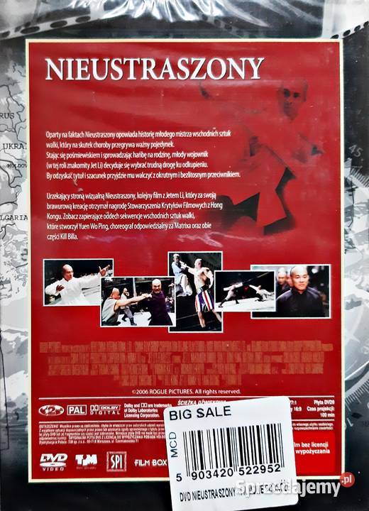 NIEUSTRASZONY JET LI FILMOWE PODRÓŻE