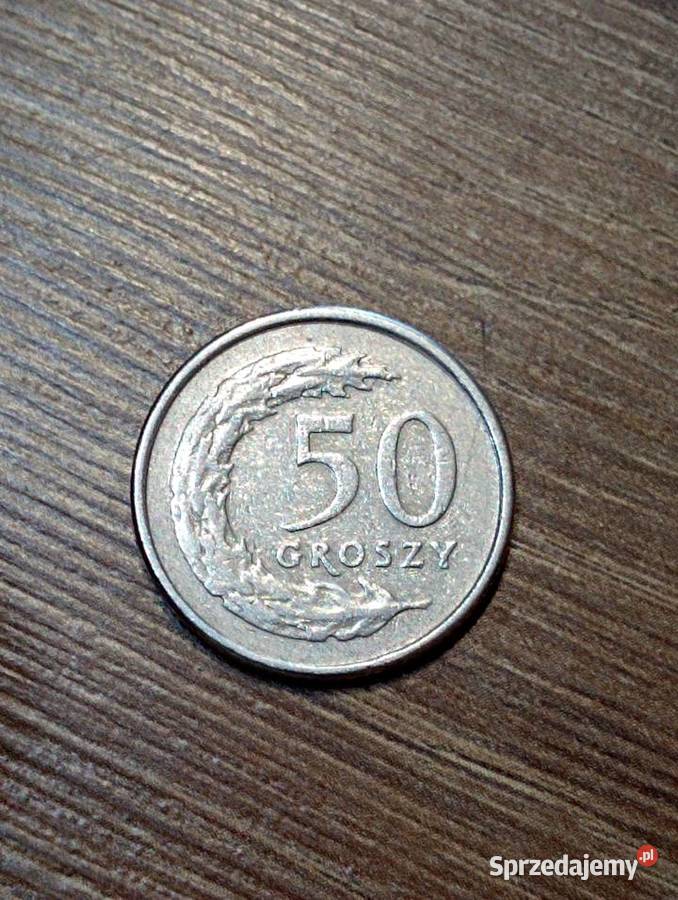 Sprzedam drugie 50 gr 1991 r Chełm