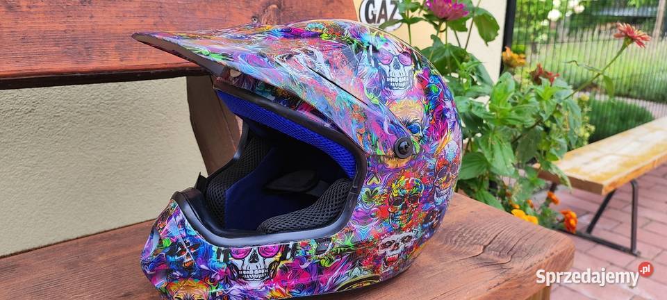 Sprzedam dwa kaski BMX cross quad Tarnogród