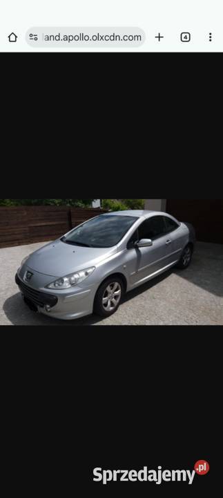 Peugeot 307 ccKabriolet salon Polska 1 Bochnia