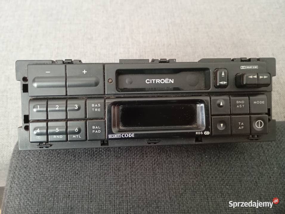 Radio Citroen XM oryginalne 9022 215 94356 Pozostałe Piła