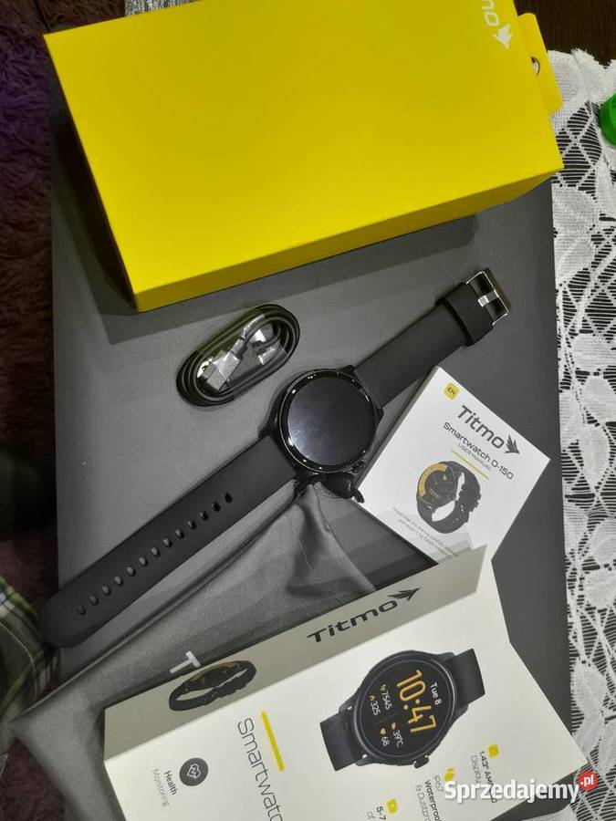 Smartwatch Titmo O150 Czarny Unisex małopolskie Wieliczka sprzedam