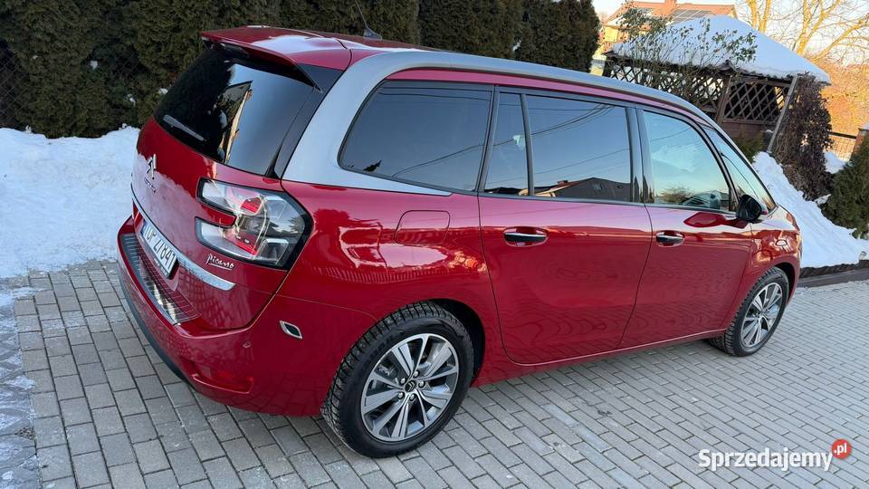 Citroen C4 Grand Picasso Exclusive 7osobowy kamera cofania Opatów sprzedam