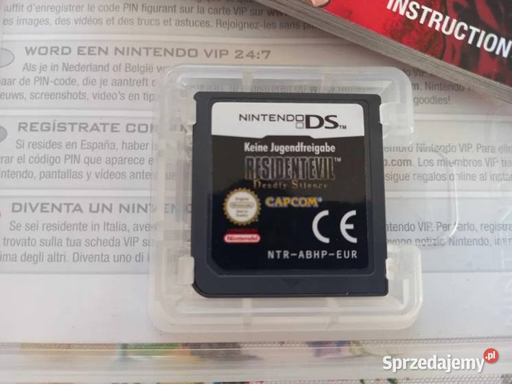 Resident Evil Deadly Silence DS podlaskie Hajnówka