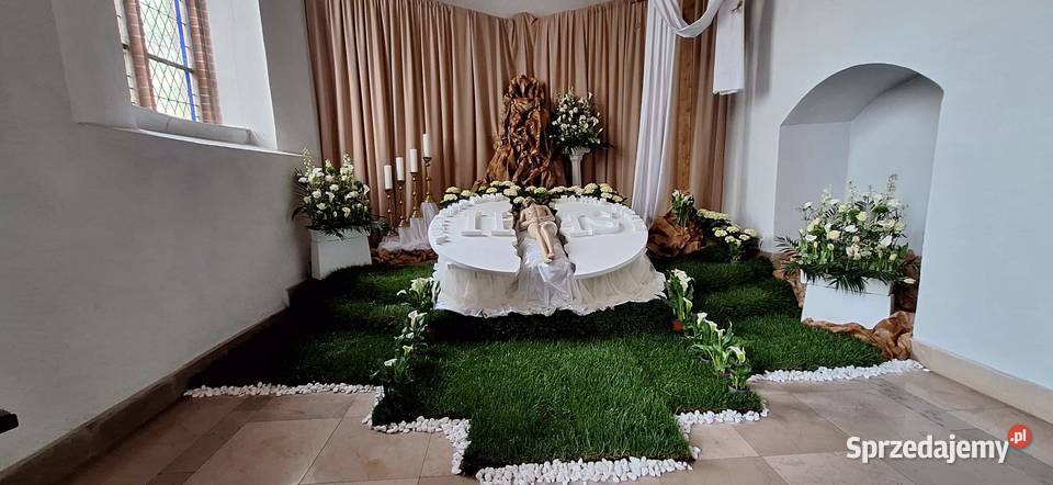 Hostia przełamana dekoracja Wielkanoc Grób Wyposażenie wnętrz Dobrzyca