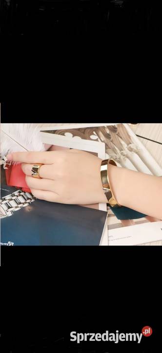 bransoletka złota V pozłacane