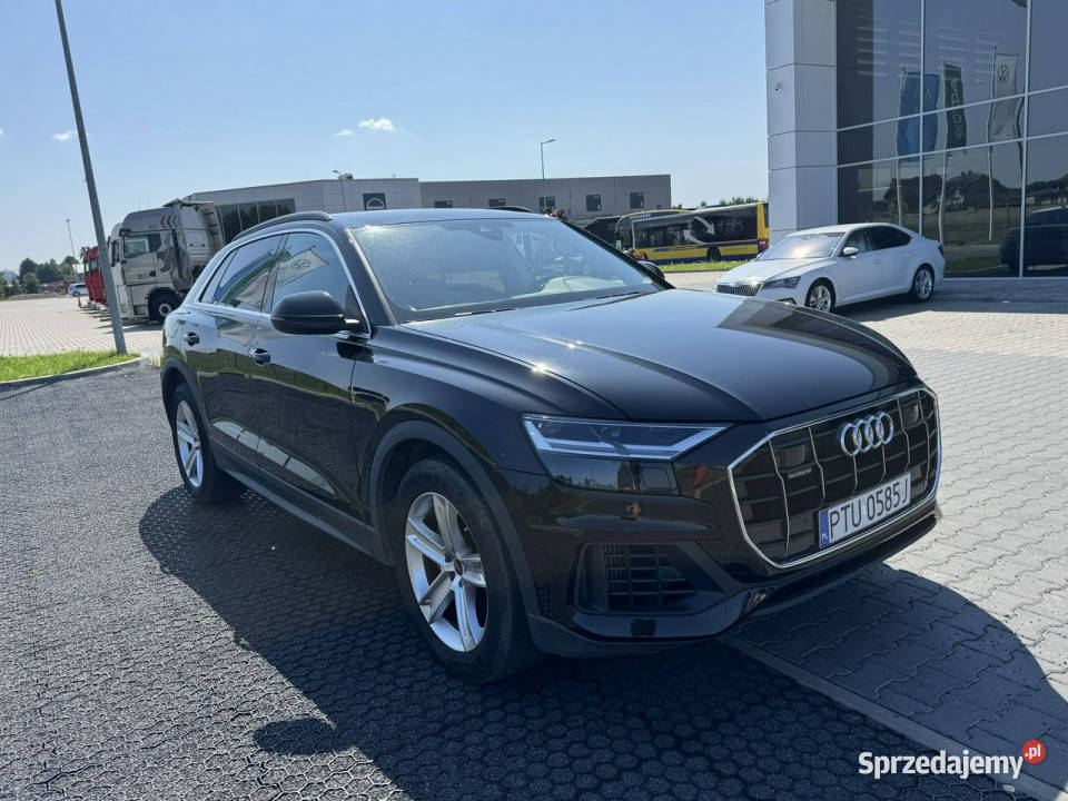 Audi Q8 30i 340 TFSI IHEV Hybryda Quattro lakier metallic wielkopolskie Turek sprzedam