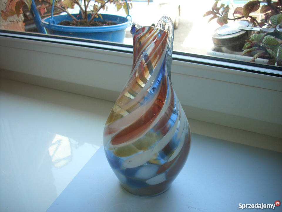 WazonLoft PRLKolorowe szkło Dekoracje i ozdoby Barlinek