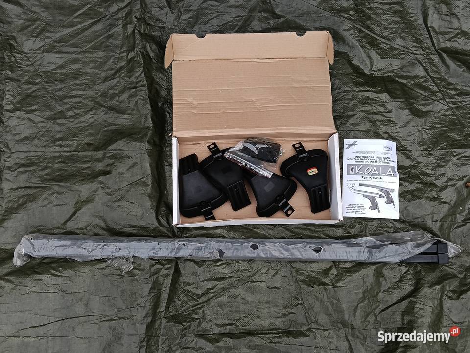 Bagażnik dachowy Amos Koala KA belki VW Golf IV Motoryzacja Chorzów sprzedam