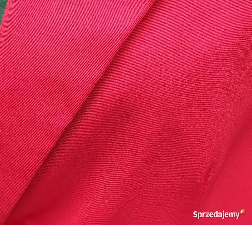 Czerwona marynarka 42 XL żakiet blazer kurtka Rozmiar 42(XL) zachodniopomorskie Szczecin