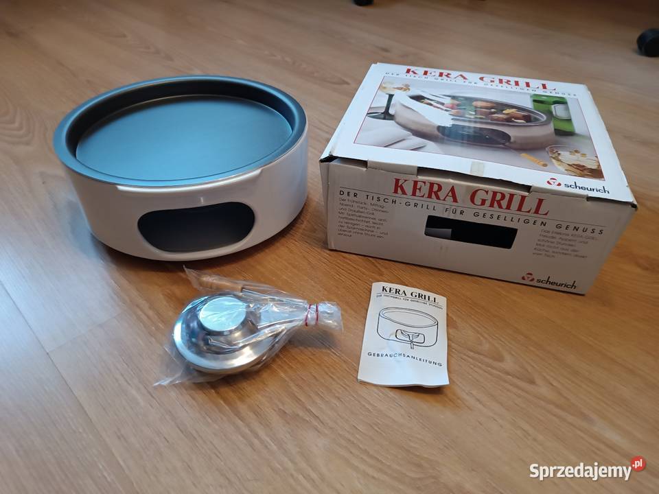 Duży grill ceramiczny na stół z teflonową śląskie Szczyrk