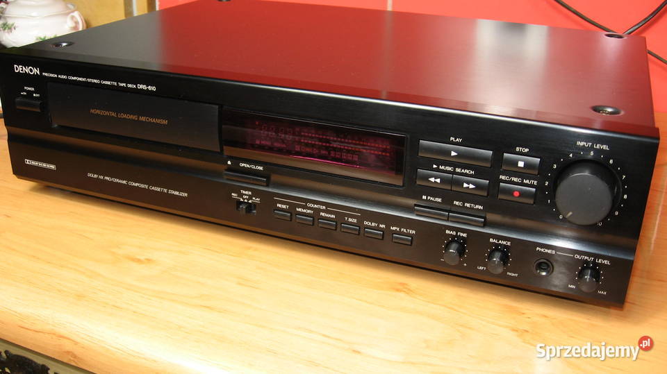 DENON DRS610 Magnetofon szuflada w super stanie Elektronika dolnośląskie