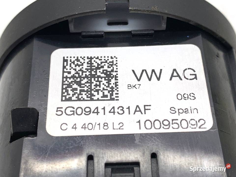 WŁĄCZNIK ŚWIATEŁ SEAT LEON III 5G0941431AF