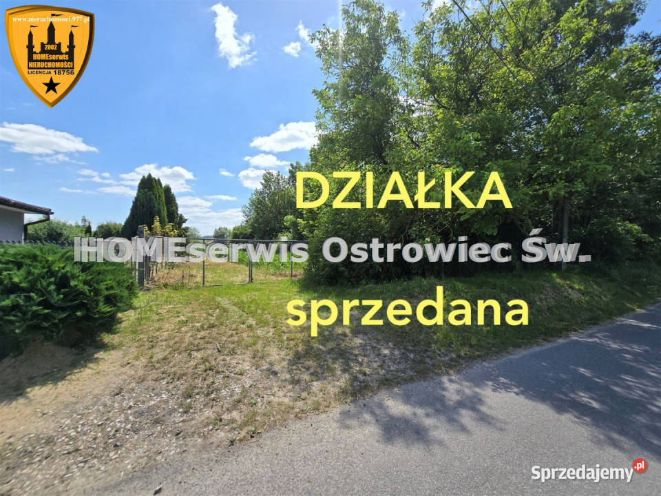 Grunt sprzedam 3500m2 Ćmielów Sprzedaż