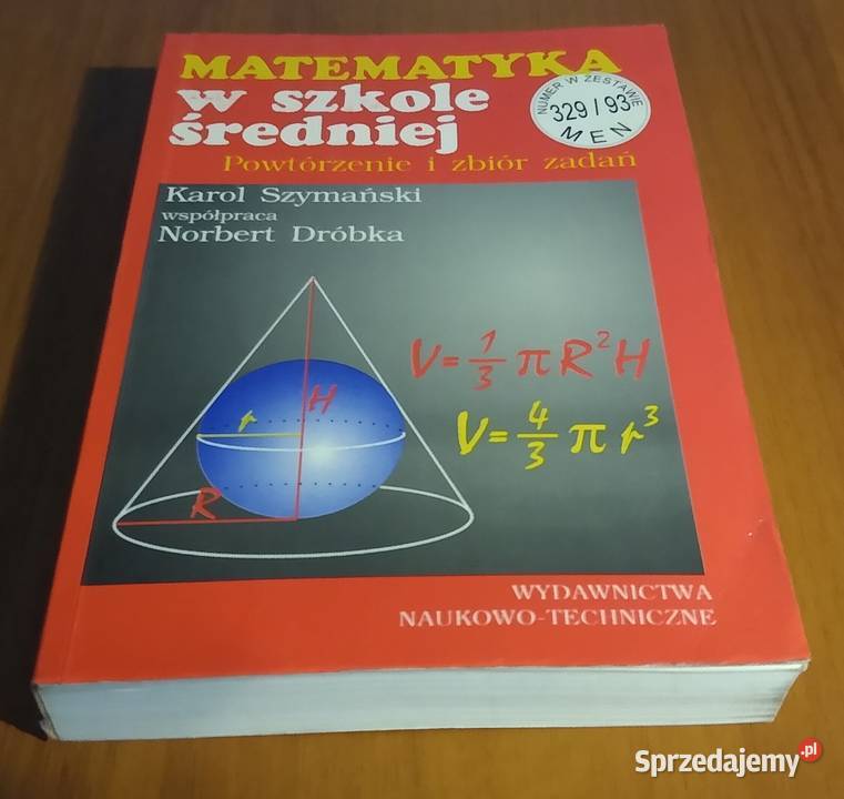 Matematyka w szkole średniej powtórzenie i zbiór Gdańsk
