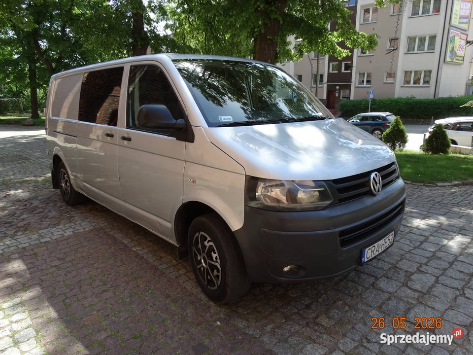 VW Transporter T5 Lift Long 20 TDI 140 DOKA zachodniopomorskie Stargard