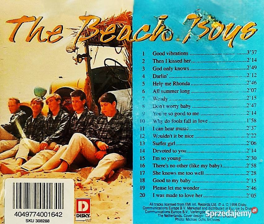 Kultowy Album CD The BEACH BOYS 20 Great Love Płyty i kasety wielkopolskie Poznań
