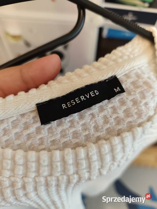 Sweter damski Reserved M ecru oversize stan Rozmiar 38(M) Kraków