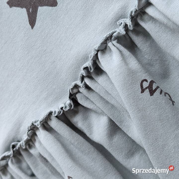 Sukienka Frilly Gwiazdki Tuss 9298 Brudny Błękit Rozmiar 98 Sukienki i spódniczki Katowice