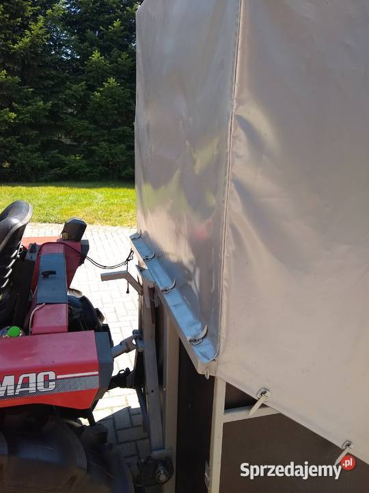 Skrzynia skrzyniopaleta do transportu borówki Zbuczyn