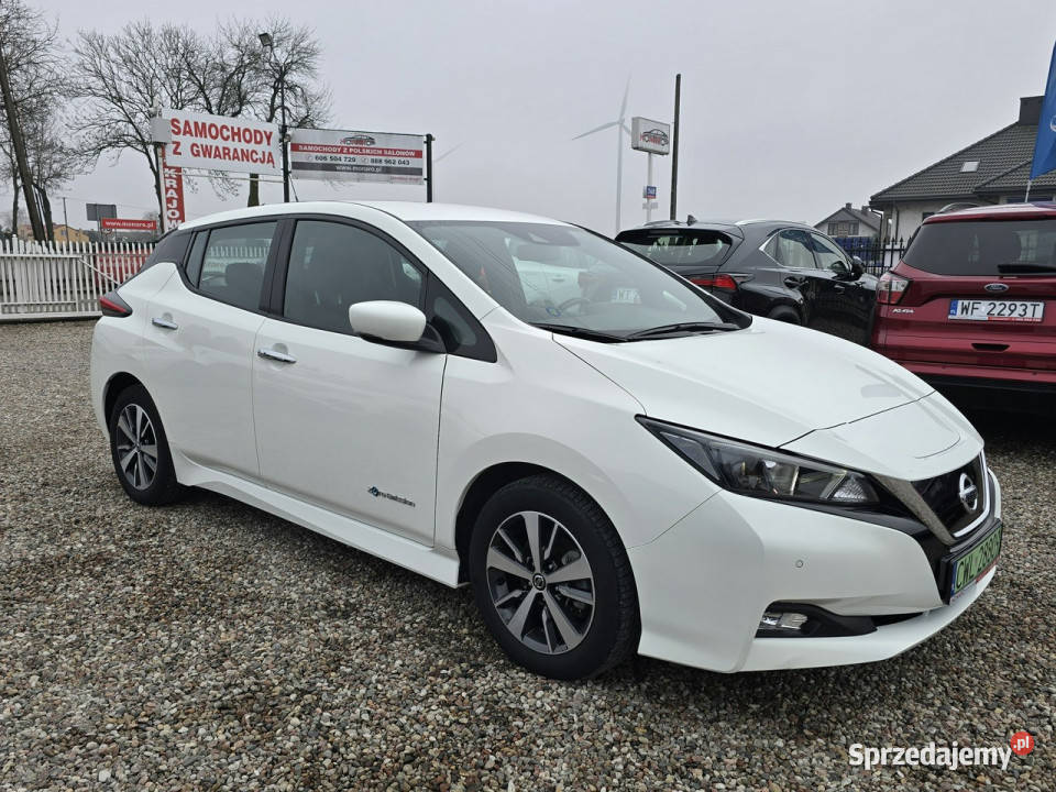 Nissan Leaf Elektryczny Tania jazda Salon Polska asystent pasa ruchu kujawsko-pomorskie