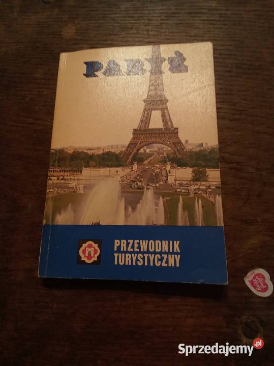 Paryż przewodnik turystyczny mapa Warszawa sprzedam
