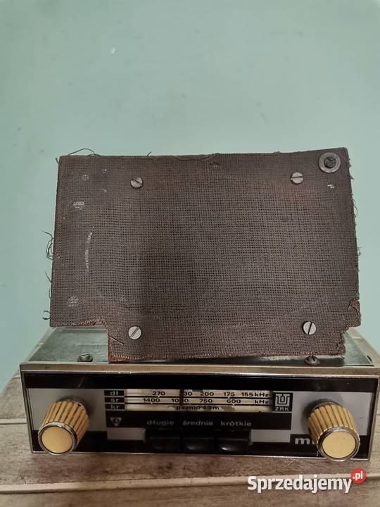 Stare radio samochodowe ZRK Mini 2 z lat 70 tych małopolskie Kraków