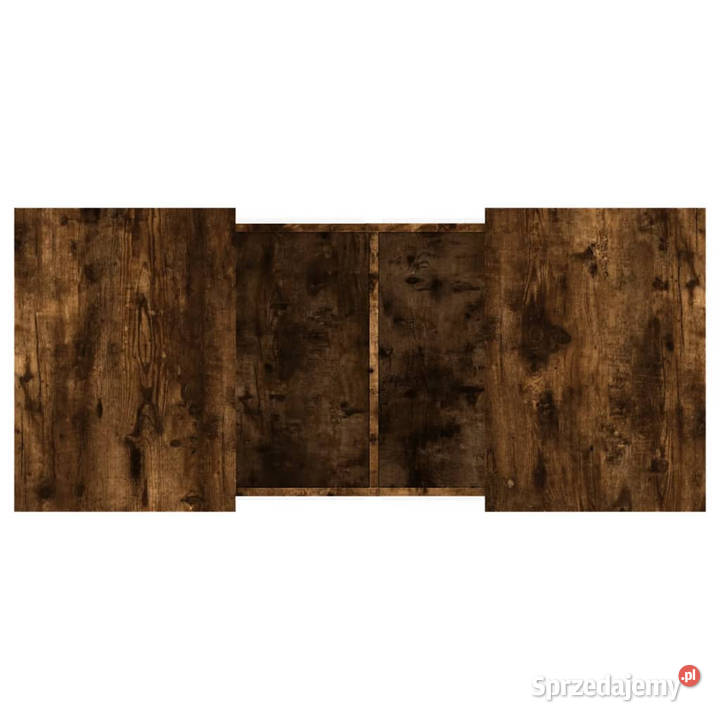 Stolik kawowy przydymiony dąb 80x55x40 WM840867 Warszawa