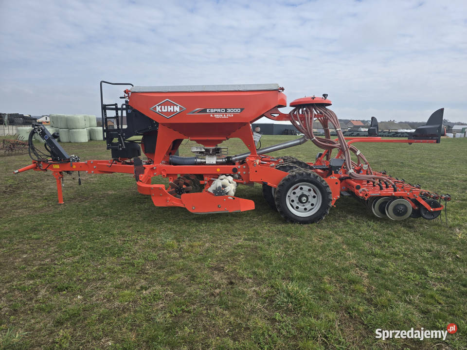 Agregat siewny siewnik KUHN ESPRO 3000 2020 r nieuszkodzony Baliki
