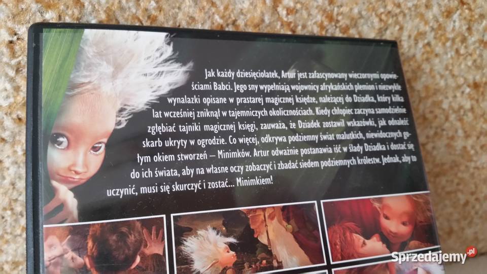 Film ARTUR I MINIMKI 2006 DVD VIDEO dubbing lubelskie Puławy