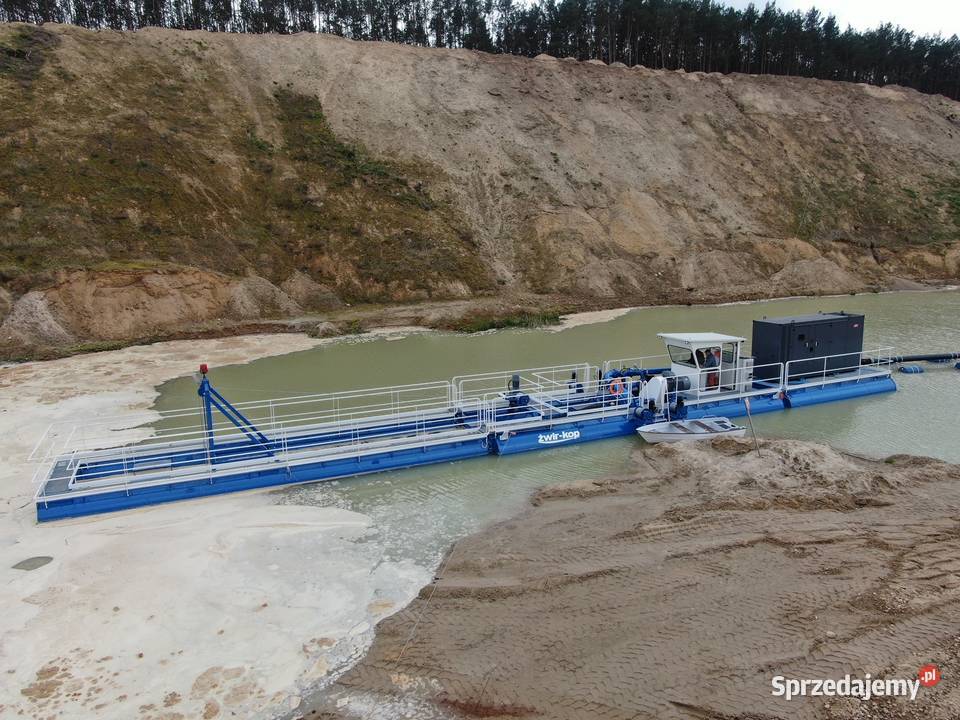 Pogłębiarka ssąca Refuler Odwadniacz Przenośnik Małachowo