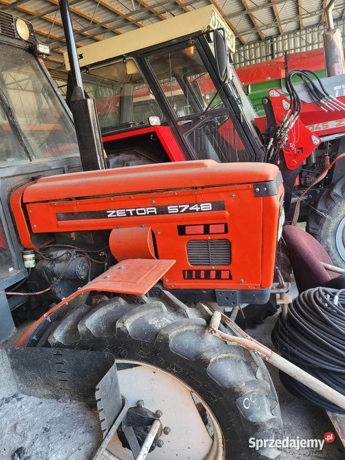 Zetor 5748 likwidacja Gospodarstwa Ostrów Wielkopolski sprzedam