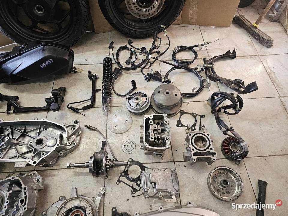 Honda PCX 125 silnik części wał głowica cylinder Jelenia Góra