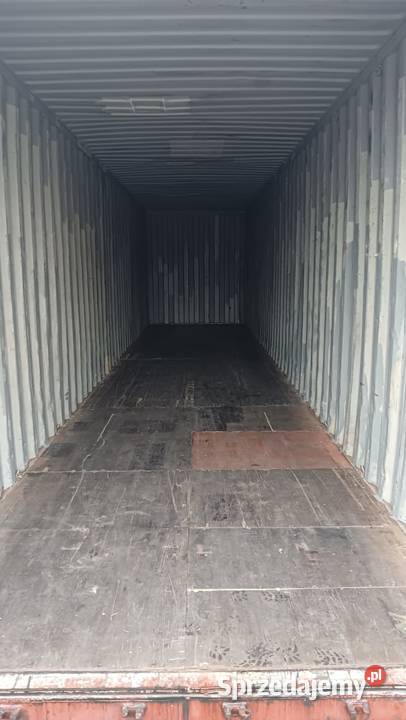 Kontener Morski Używany Magazynowy 40HC 12m Magazynowanie Rzgów sprzedam