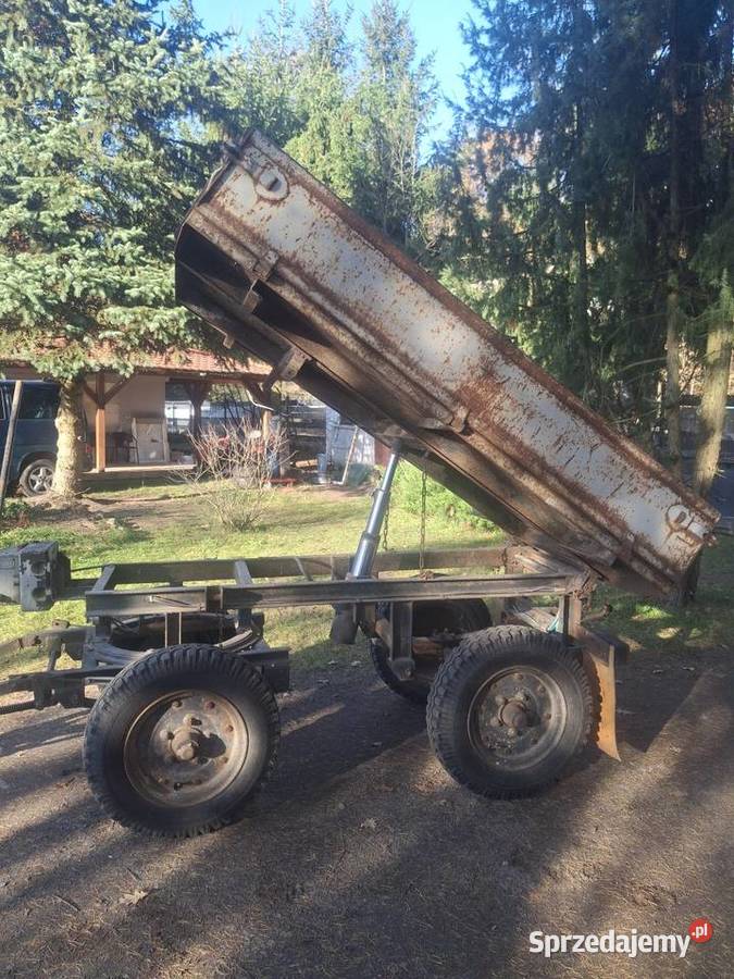 Przyczepka Multicar wywrotka 3stronny kiper Krosno Odrzańskie