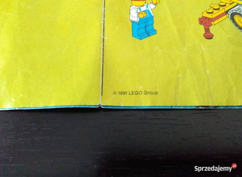 LEGO 6352 Żuraw cargomaster z ciągnikiem 1991r Radom