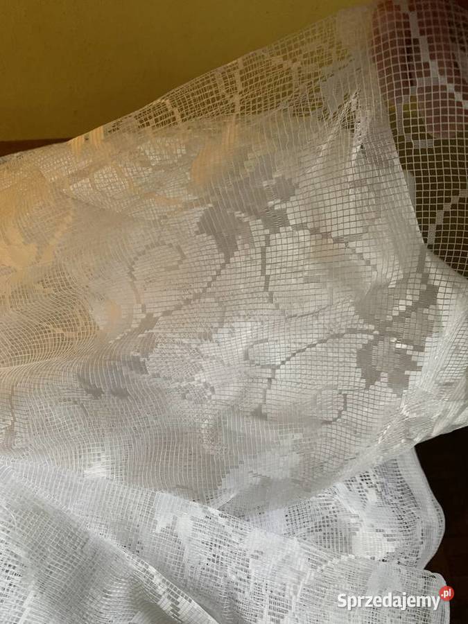 Firanki materiał na firanki zestaw 4 rodzaje Warszawa