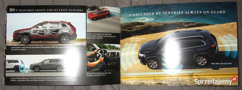 The 2019 JEEP Cherokee prospekt katalog Kępice
