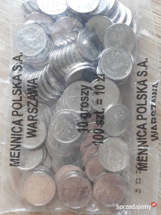 10 groszy 2020 r menniczy woreczek 100 sztuk