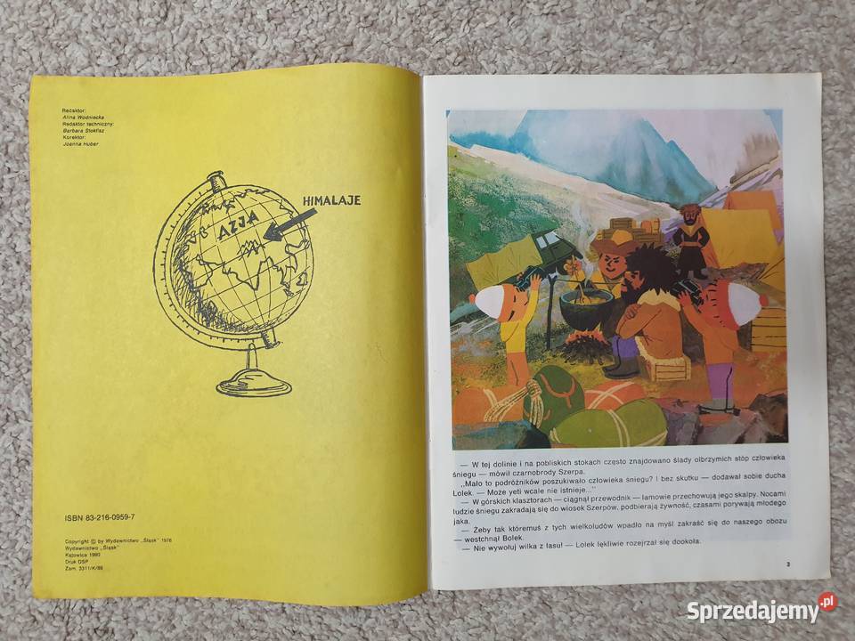 Bolek i Lolek Yeti historyjka obrazkowa komiks Gdynia