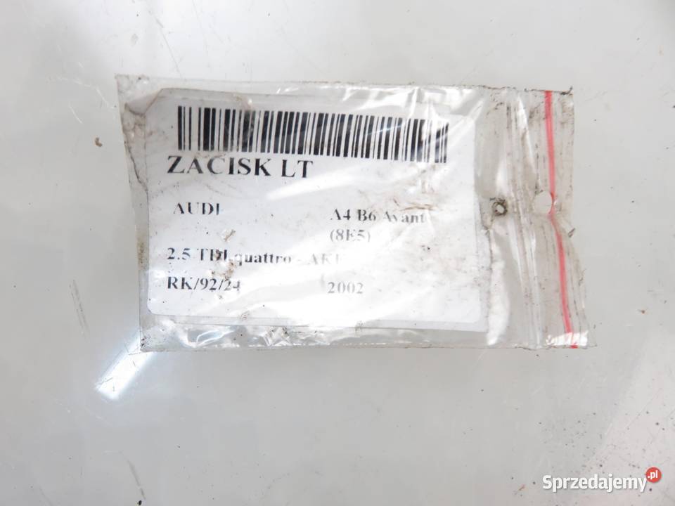 ZACISK LEWY TYŁ AUDI A4 B6 25 TDI quattro