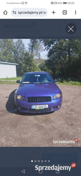 Audi A3 8POkazja CD Wałbrzych