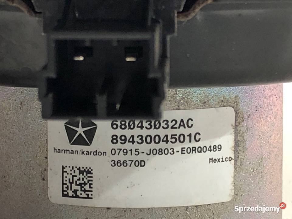 GŁOŚNIKI KOMPLET JEEP GRAND CHEROKEE WK