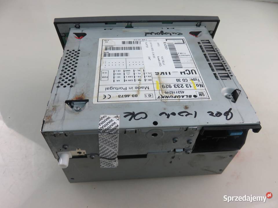 RADIO OPEL VECTRA C Kombi Z02 13233929 24461295