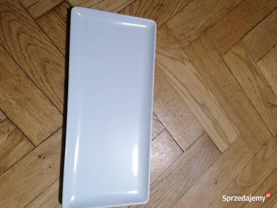 Lubiana talerz podłużny biały Ceramika i szkło Gdańsk sprzedam