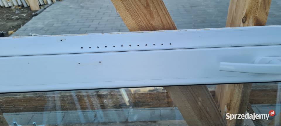 OKNA KacprzaK 147X43 OKNO Używane Plastikowe PCV