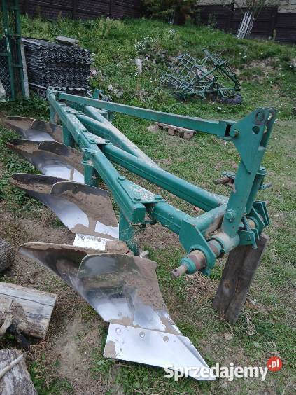 Pług 4 skibowy zielony Janów Lubelski